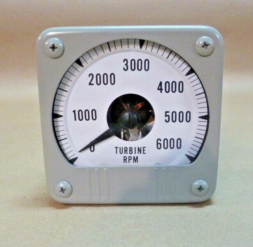 NAVAL SHIPS TURBINE RPM / TACHOMETER GAUGE 125D33ARP3 , 6620-01-074-2526 | Industrial MRO Replacement Parts, Manufacturing Machine Parts & Components, Heavy Equipment Parts Supplier