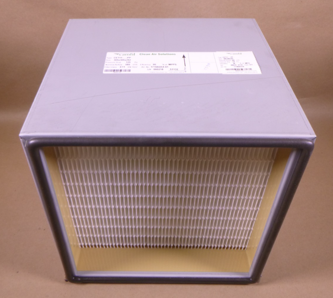 Camfil CET11 305x305x292 Clean Air Solutions Absolute CE Filter 125Pa 585m3/h | Industrial MRO Replacement Parts, Manufacturing Machine Parts &amp; Components, Heavy Equipment Parts Supplier