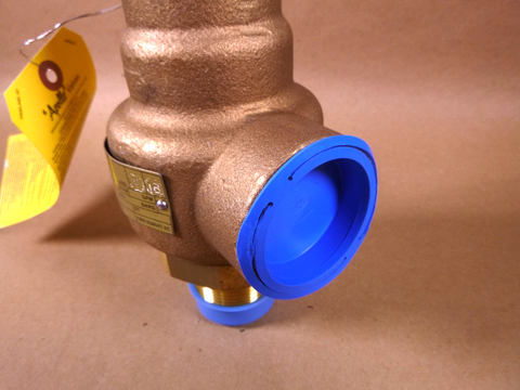 Apollo 19KGFA50 Safety Relief Valve, 1-1/4 MNPT x 1-1/2 FNPT 1672 lb/hr | Industrial MRO Replacement Parts, Manufacturing Machine Parts & Components, Heavy Equipment Parts Supplier