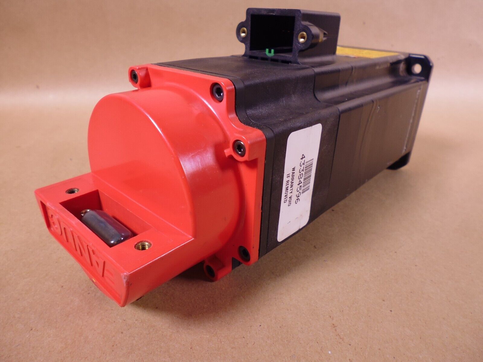 Fanuc A06B-0373-B175 AC Servo Motor , 0.5kW, 129V, 3000min, 200Hz, 200-230V | Industrial Electric Motors, Pumps &amp; Parts