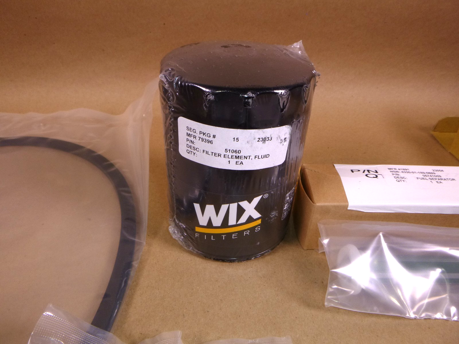 USGI M998 Humvee Filter &amp; Geared Hub Maintenance Kit 2590L0001, 2590-01-530-3471
