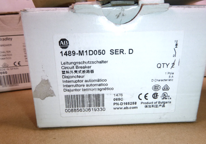 (Lot of 31) Allen Bradley 1489 &amp; 140M Circuit Breakers (New Old Stock)