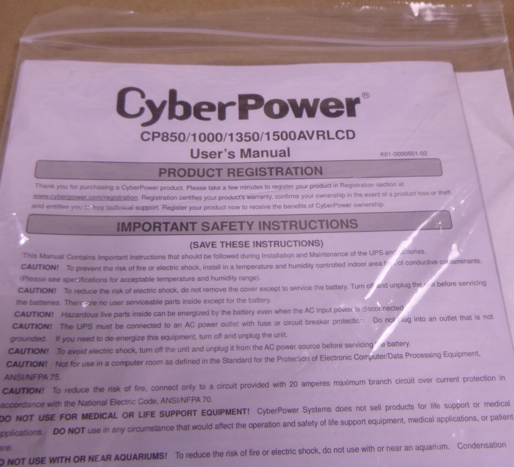 CyberPower CP1500AVRLCDTAA 1500VA Mini-Tower UPS | Electrical MRO Replacement Parts & Components and Commercial Electrical Supplies Company