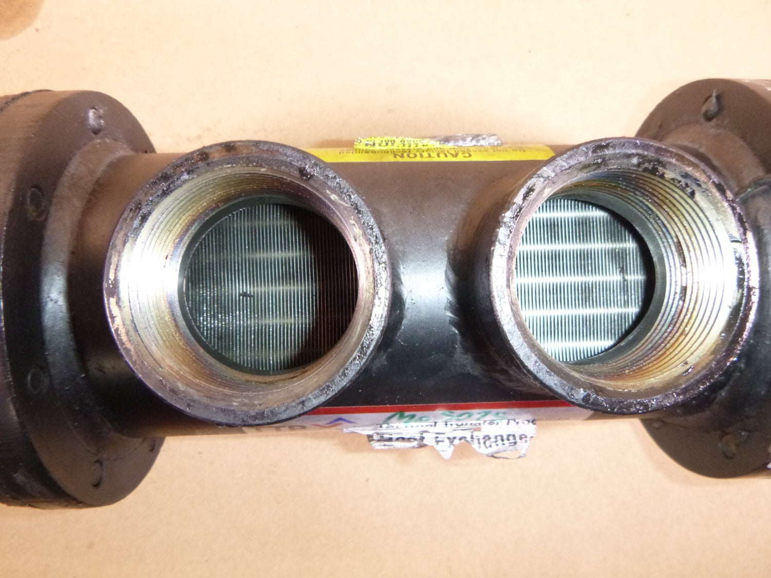 Thermal Transfer Products TTP Heat Exchanger Copper Tube Steel Shell EK-708-O | Industrial Electric Motors, Pumps &amp; Parts