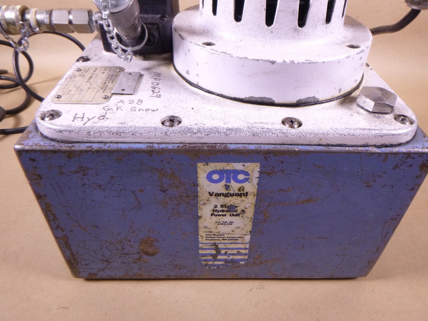 OTC 4063 Vanguard High-Pressure Two-Stage Hydraulic Power Unit , 10,000 PSI