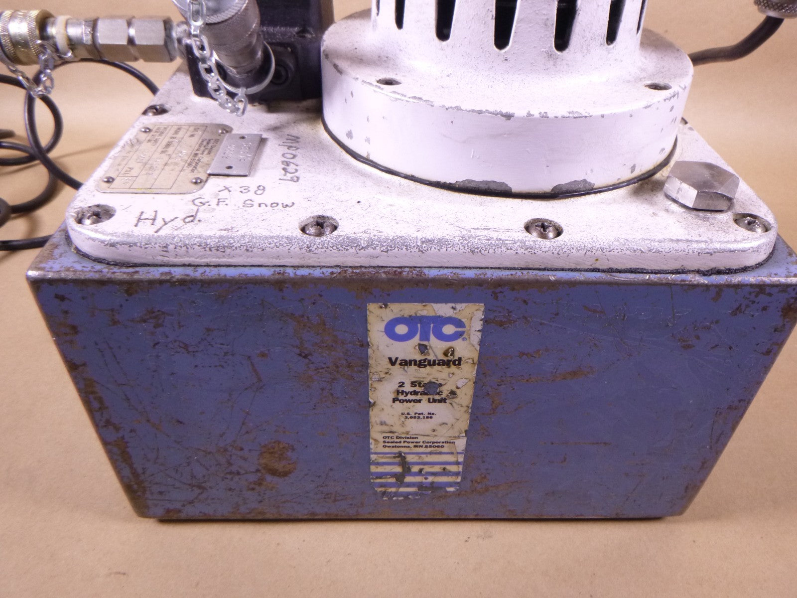 OTC 4063 Vanguard High-Pressure Two-Stage Hydraulic Power Unit , 10,000 PSI