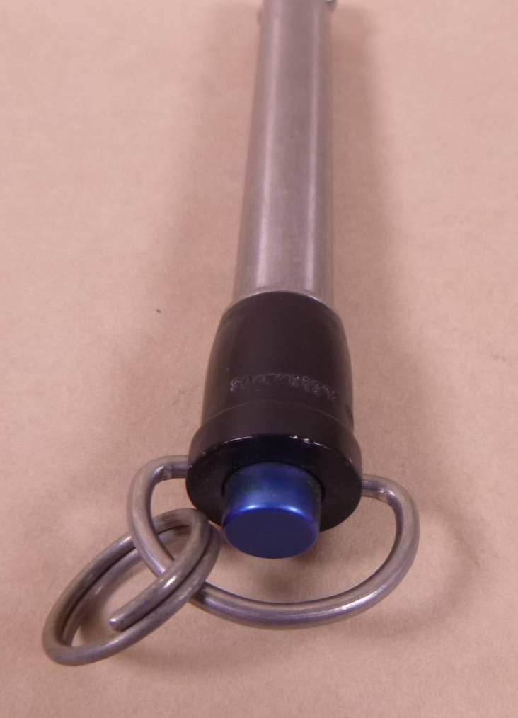 5/8" Shank x 4" Grip Ring Hdl Stainless Ball Lock Quick Release Pin Avibank USA