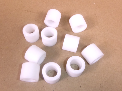 0.558" ID x 0.868" OD x 3/4" Tall Acetal POM Bushing, Spacer, Standoff (10 Pcs) | Industrial Replacement Nuts &amp; Bolts Distributor and Machinery Screws &amp; Fasteners Supply