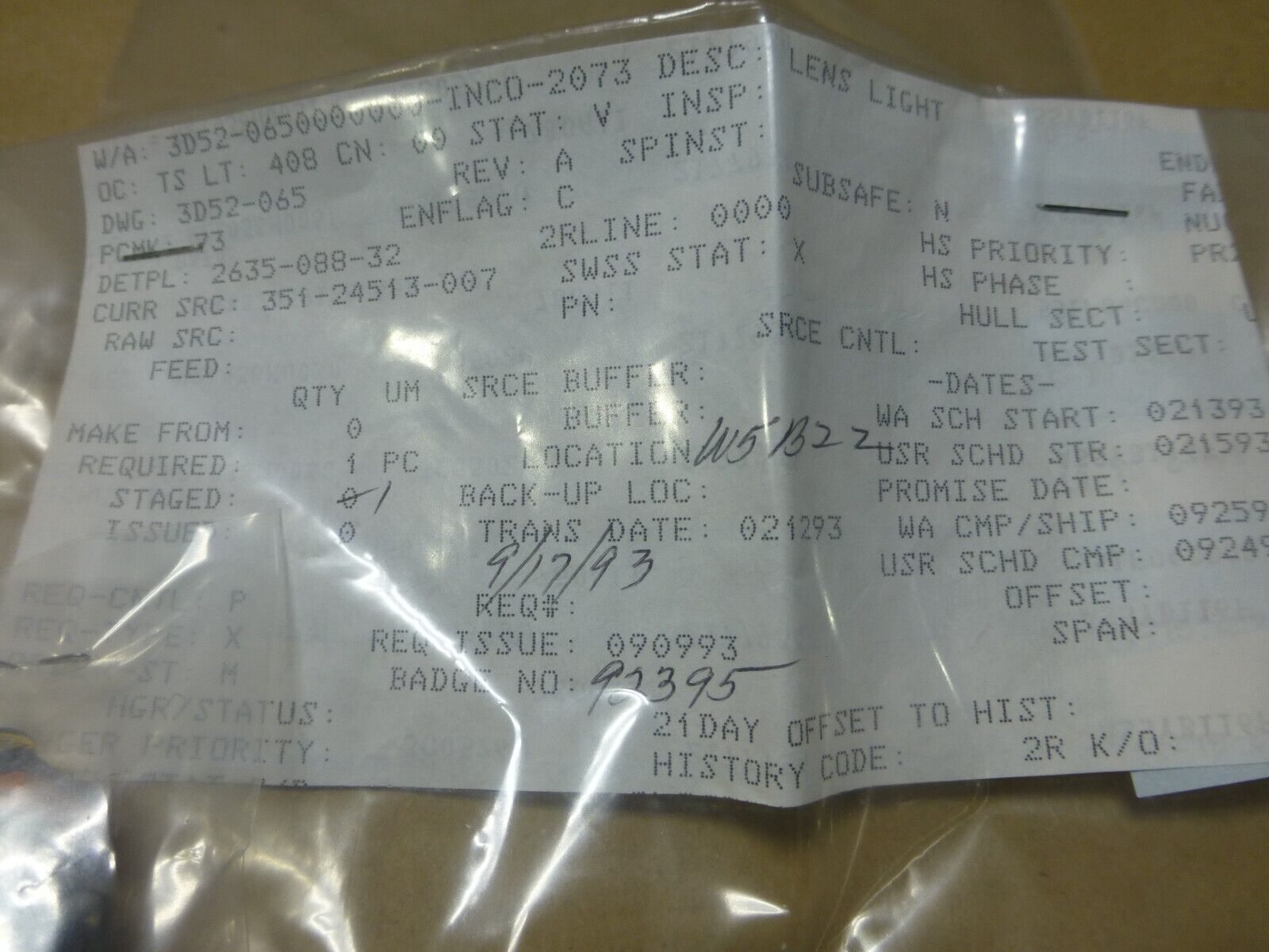 Eaton 351-24513-007 Light Lens , 6210-01-262-8548 | Electrical MRO Replacement Parts &amp; Components and Commercial Electrical Supplies Company