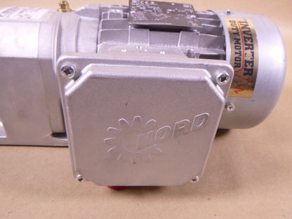 SK 072.1-63S/4 Nord Gearmotor , 14.40:1 Ratio, 0.16HP, 118 RPM, 230/460V | Industrial Electric Motors, Pumps &amp; Parts