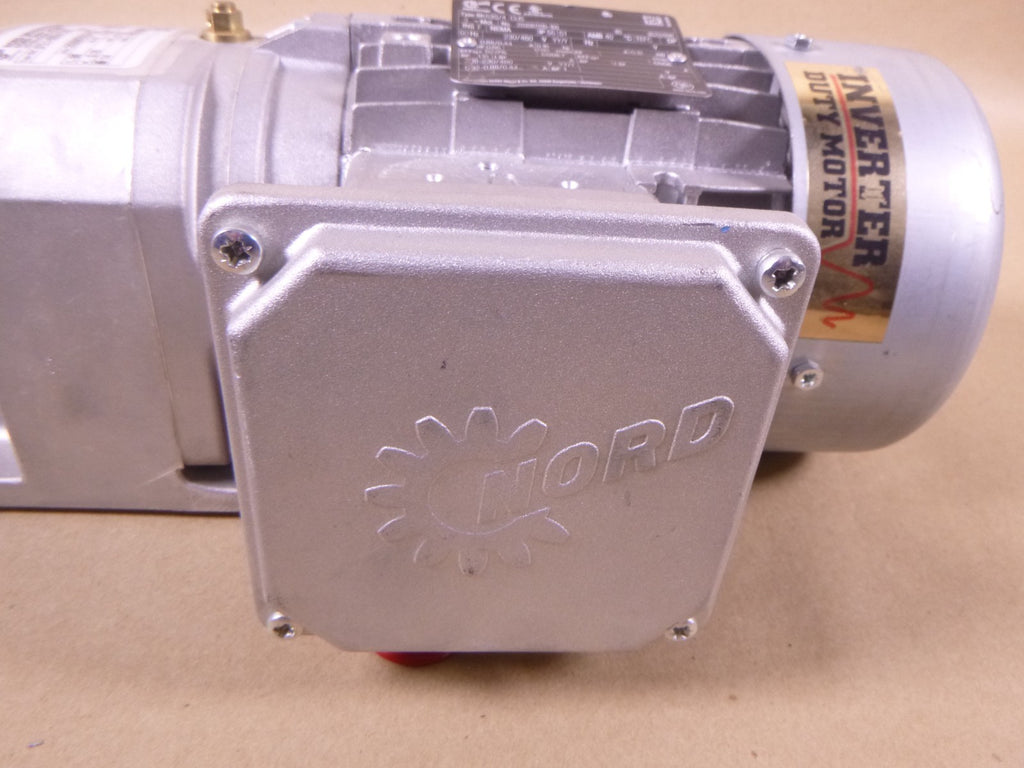 SK 072.1-63S/4 Nord Gearmotor , 14.40:1 Ratio, 0.16HP, 118 RPM, 230/460V | Industrial Electric Motors, Pumps & Parts