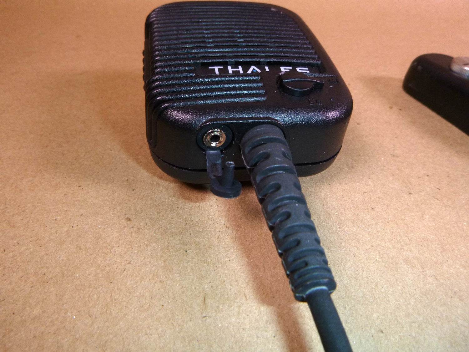 USED USGI Thales Racal 25 Model 1600469-9 Palm Speaker Microphone 7-Pin W/ Thumbscrew | Electrical MRO Replacement Parts &amp; Components and Commercial Electrical Supplies Company
