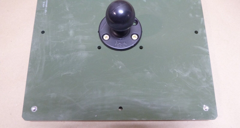 USGI Military Ram Mount 15" x 15" Aluminum Portable Display Stand On Bumpers | Replacement Truck Parts, Trailer Accessories, Automobile Supplies, Car Parts & Accessories