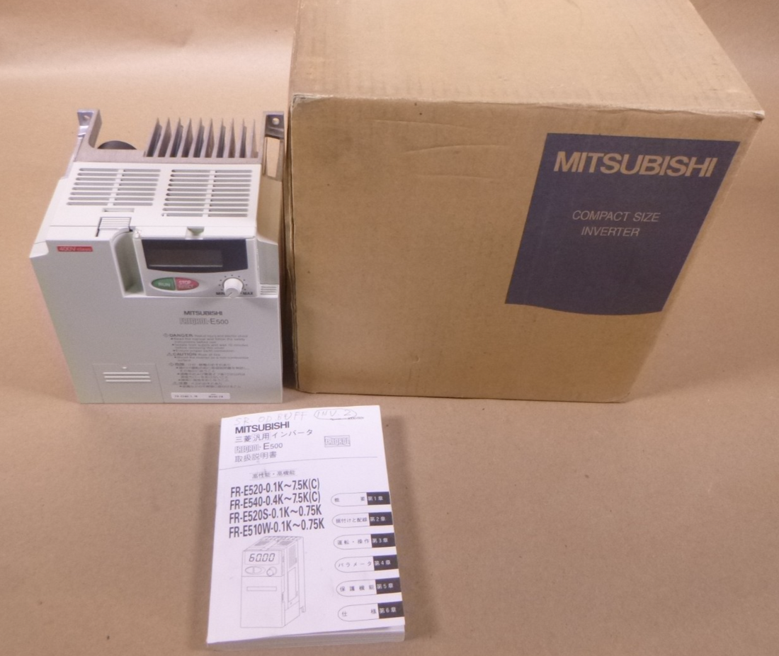 NEW Mitsubishi FR-E540-3.7K Freqrol E500 inverter 3.7kW