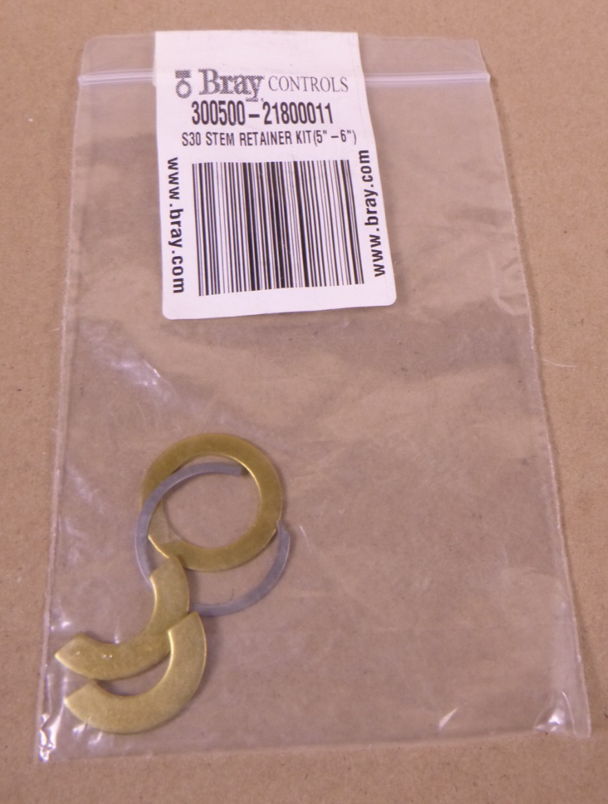 Bray 300500-21800011 S30 Stem Retainer Kit (5"-6") | Industrial MRO Replacement Parts, Manufacturing Machine Parts &amp; Components, Heavy Equipment Parts Supplier