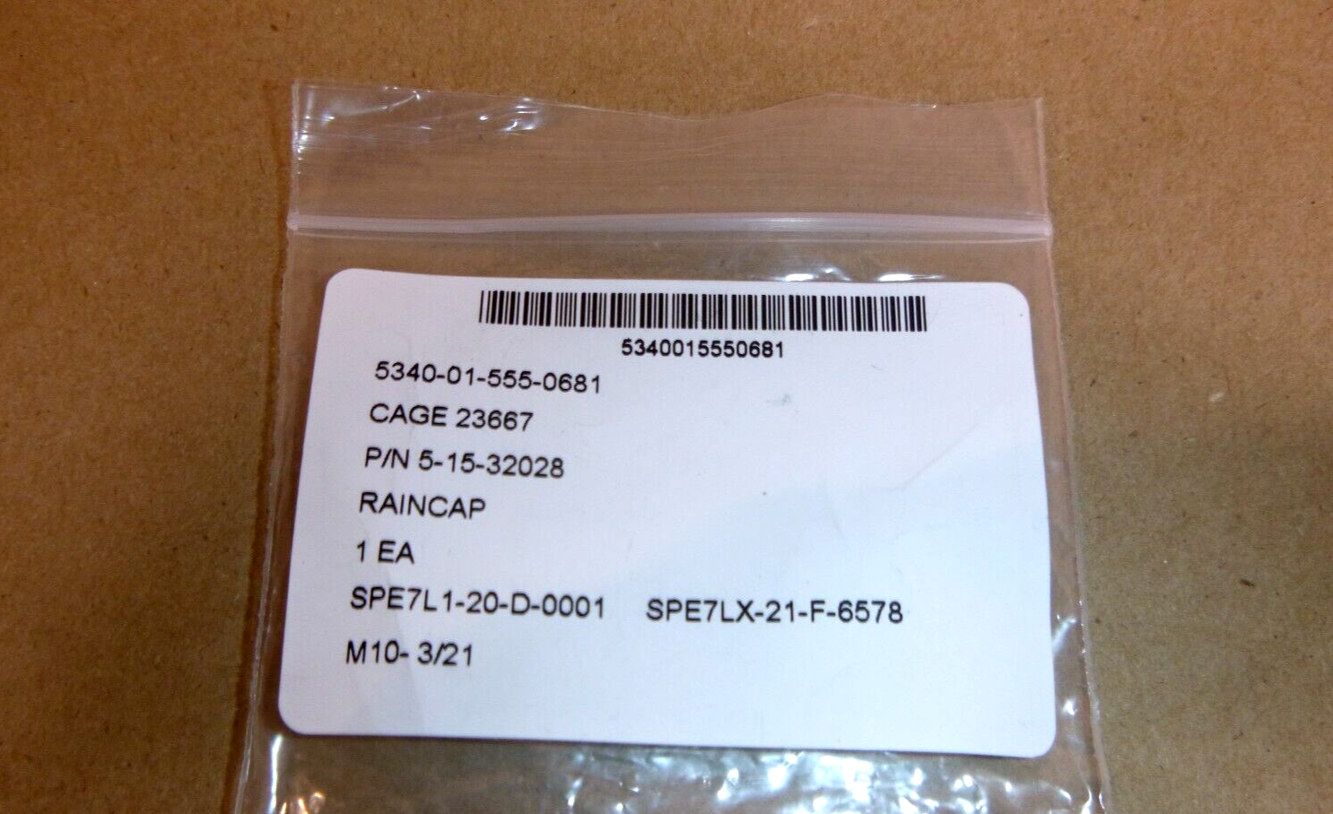 USGI Edgewood Chemical Rain Cap 5-15-32028, 5340-01-555-0681 | Industrial MRO Replacement Parts, Manufacturing Machine Parts &amp; Components, Heavy Equipment Parts Supplier