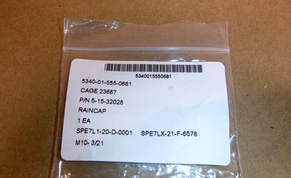 USGI Edgewood Chemical Rain Cap 5-15-32028, 5340-01-555-0681 | Industrial MRO Replacement Parts, Manufacturing Machine Parts &amp; Components, Heavy Equipment Parts Supplier