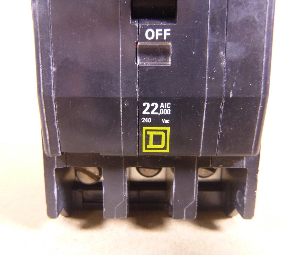QO3100HV Square D 100 Amp Circuit Breaker Plug-In, 3 Pole, 240 Volt | Electrical MRO Replacement Parts & Components and Commercial Electrical Supplies Company