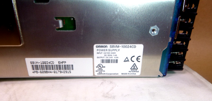 S8VM-10024CD Omron Switching Power Supply 24 V Output 100-240 Vac Input DIN Rail | Electrical MRO Replacement Parts &amp; Components and Commercial Electrical Supplies Company