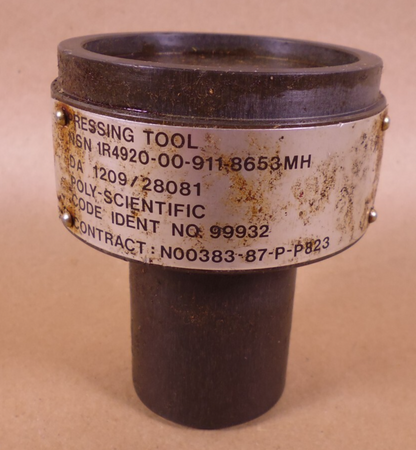 Poly-Scientific 28081 Pressing Tool , 4920-00-911-8653 | Industrial MRO Tools and Replacement Industrial Equipment Components