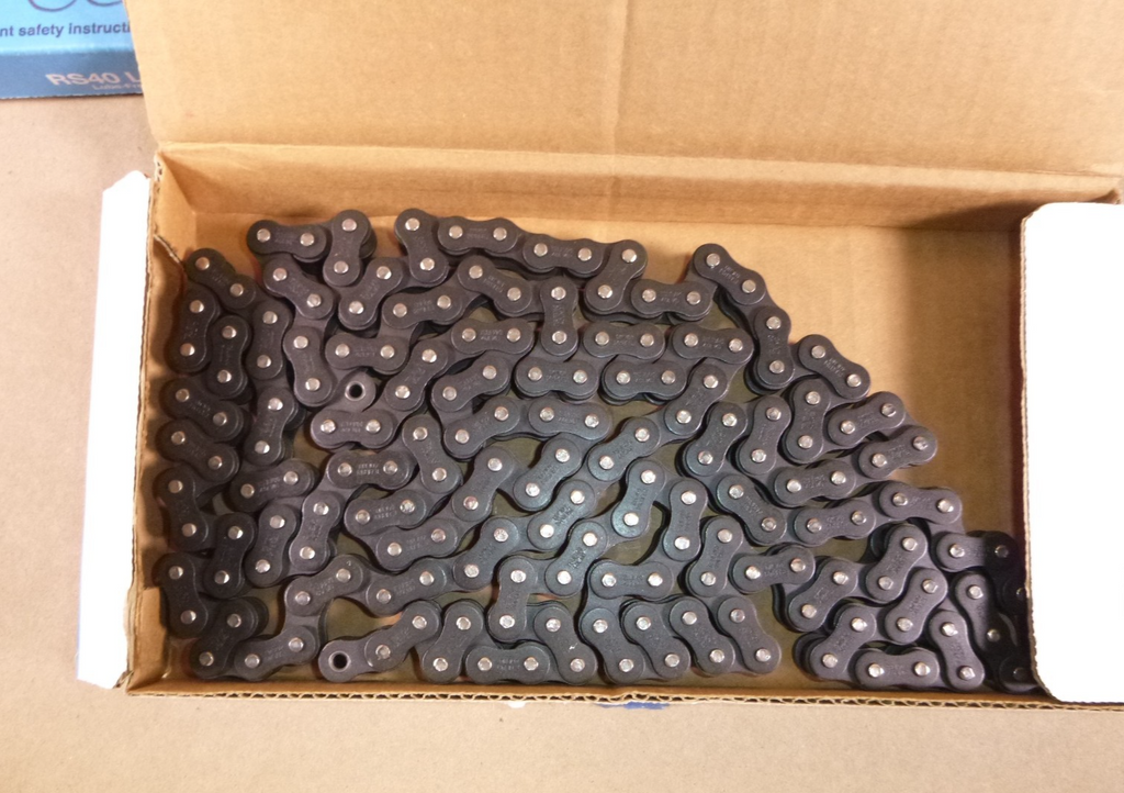 Tsubaki RS40 LAMBDA Lube Free Riveted Roller Chain 1/2" Pitch 302 Deg F. 27 Feet | Industrial MRO Replacement Parts, Manufacturing Machine Parts & Components, Heavy Equipment Parts Supplier