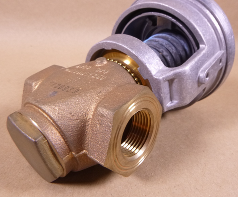 Johnson Controls VG7441LT 7.3CV 3/4" Valve W/ V-3000-8011 Diaphragm Actuator | Industrial MRO Replacement Parts, Manufacturing Machine Parts & Components, Heavy Equipment Parts Supplier