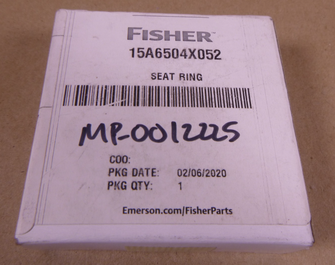 Fisher 15A6504X052 Seat Ring 1-1/2" Port 416 SST 410/416HT | Industrial MRO Replacement Parts, Manufacturing Machine Parts &amp; Components, Heavy Equipment Parts Supplier