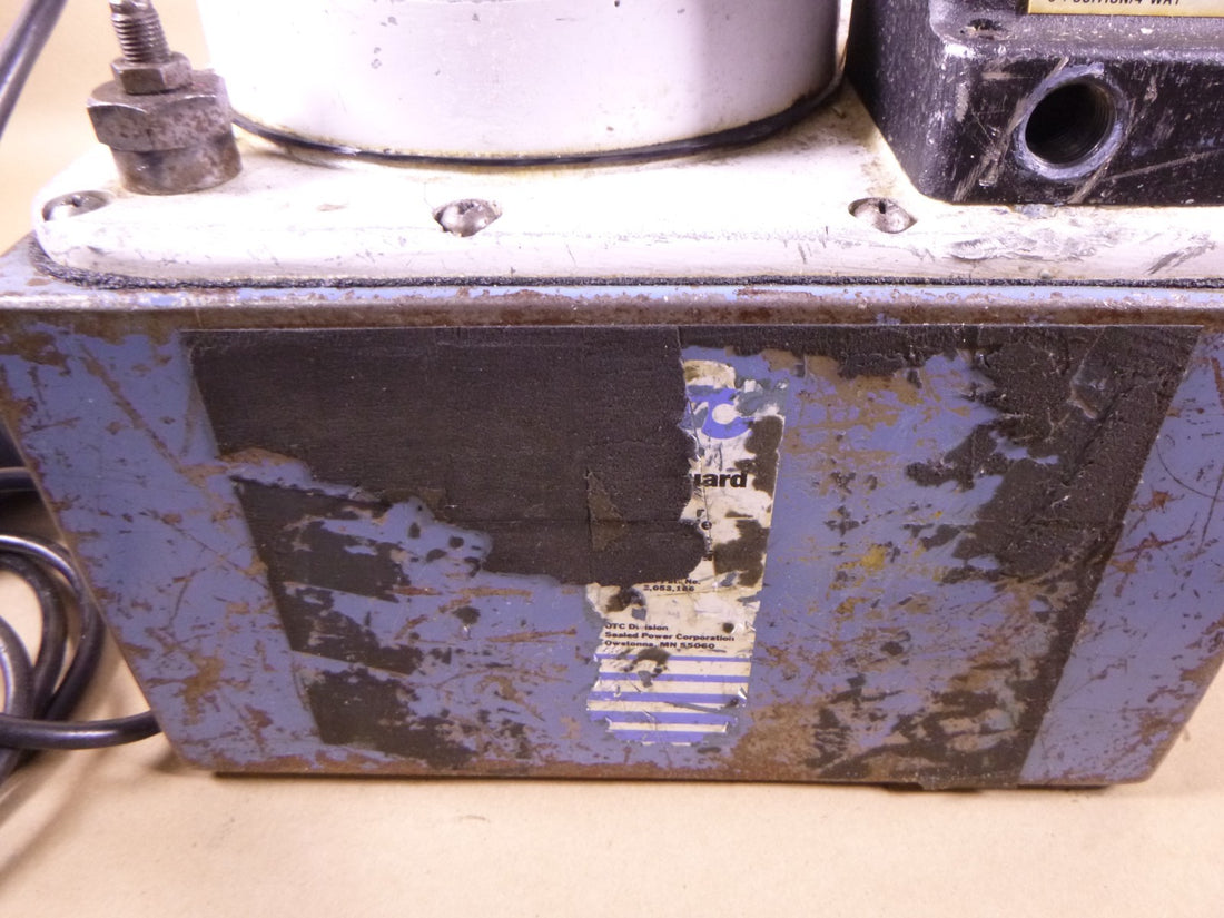 *READ* USED OTC 4063 Vanguard High-Pressure Two-Stage Hydraulic Power Unit , 10,000 PSI | Industrial MRO Replacement Parts, Manufacturing Machine Parts &amp; Components, Heavy Equipment Parts Supplier