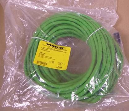 Turck RSSD RJ45S 423-25M U-41383 PROFINET Patch Extension Cable , 25M | Electrical MRO Replacement Parts &amp; Components and Commercial Electrical Supplies Company