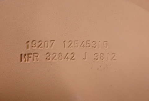 TACOM 12545127 Truck Light Bracket Humvee MRAP Amber Strobe , ST635F-A , 6220-01-615-2195 | Genuine FMTV Replacement Parts, LMTV Parts For Sale and Military Surplus Medium Tactical Vehicle Parts & Components