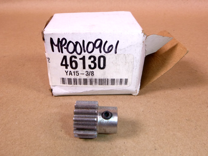 YA15-3/8 Boston Gear 20° Pressure Angle Spur Gear 15 Teeth 3/4" Pitch Diameter | Industrial MRO Replacement Parts, Manufacturing Machine Parts &amp; Components, Heavy Equipment Parts Supplier