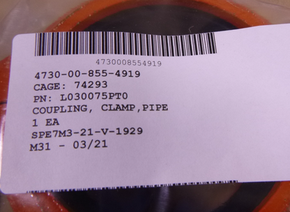 (5 Pcs) 3" Flexible Pipe Coupling Grooved 75 Iron Replaces Victaulic L030075PT0