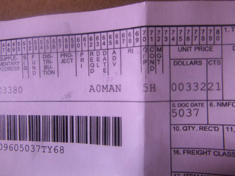 4920-01-175-8964 TAIL DRIVE FLANGES WRENCH 70700-20687-102