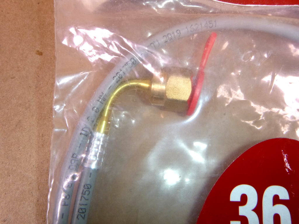 NTPH36 Thermoplastic Refrigerant Pressure Control Hose 1/4" Flare x 36" | Industrial MRO Replacement Parts, Manufacturing Machine Parts & Components, Heavy Equipment Parts Supplier