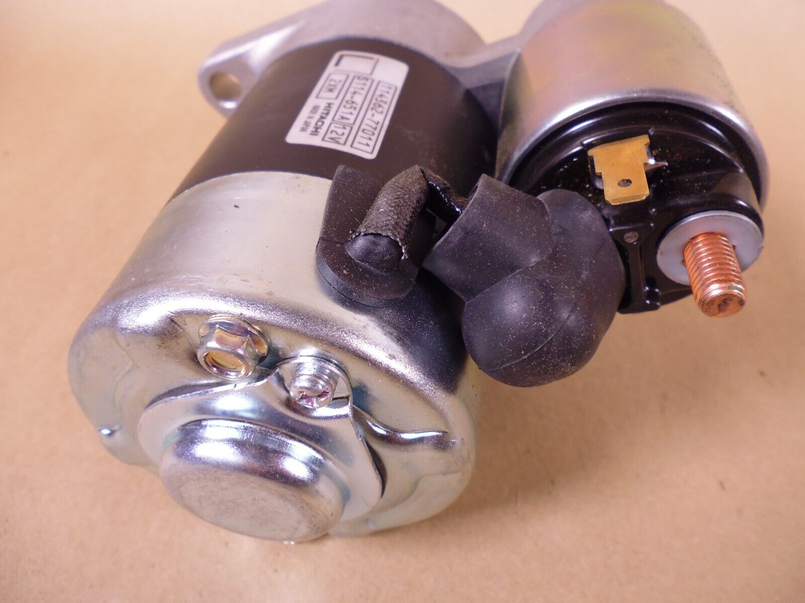 OEM Genuine Yanmar 114362-77011 Hitachi S114-651A 12V Starter For L35 L40 L48 | Replacement Truck Parts, Trailer Accessories, Automobile Supplies, Car Parts &amp; Accessories