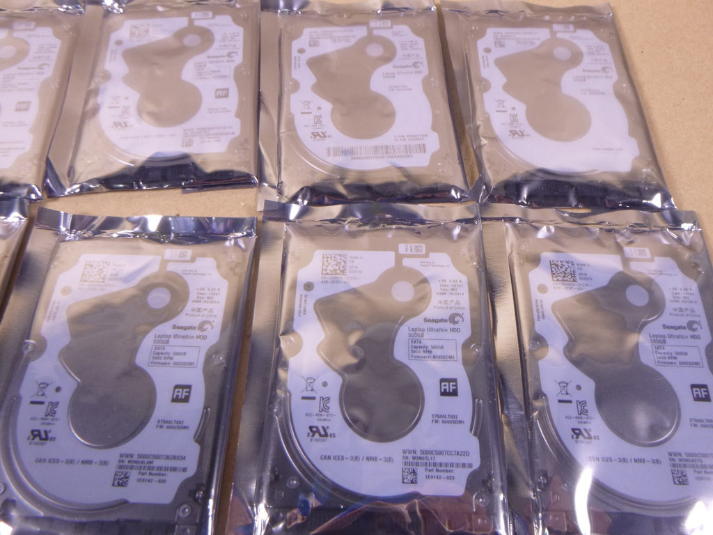 USED (12x) Seagate Laptop Ultrathin ST500LT032 500GB 2.5" SATA Hard Drive | Electrical MRO Replacement Parts & Components and Commercial Electrical Supplies Company