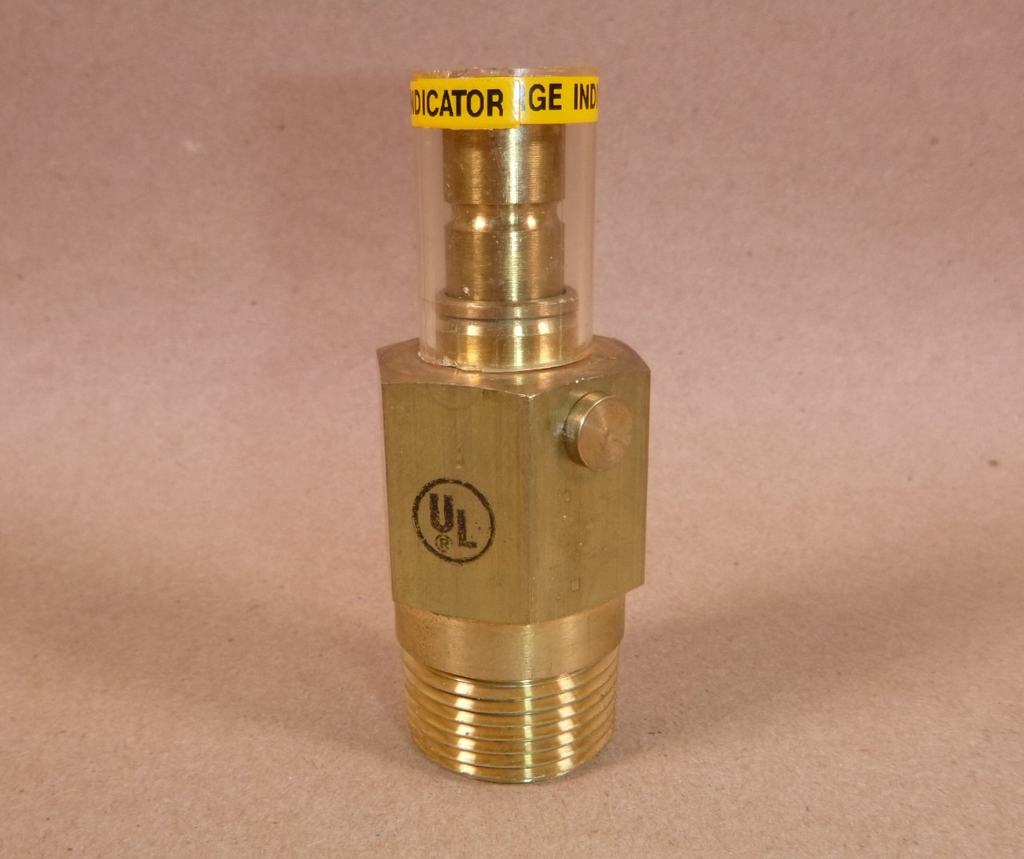 Kidde-Fenwal 81-967082-000, CO2 Systems Discharge Indicator 3/4″ NPT Brass UL | Industrial MRO Replacement Parts, Manufacturing Machine Parts & Components, Heavy Equipment Parts Supplier