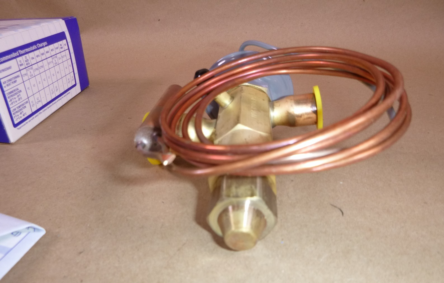 129852 Sporlan 8 Ton Thermostatic Expansion Valve R-22 / R-407C, SVE-8-CP100
