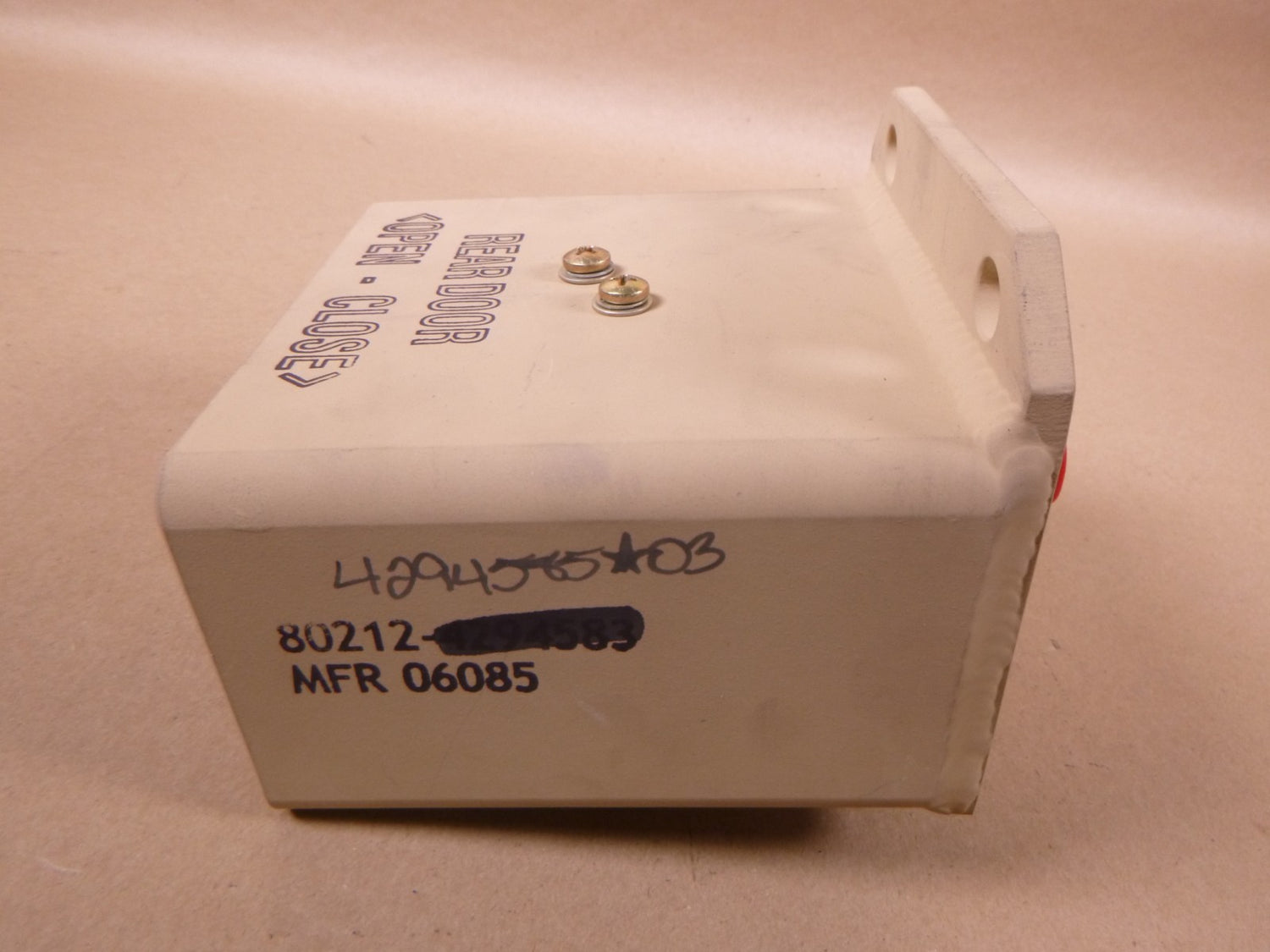 4294585 BAE Rear Door Open/Close Switch Box MRAP , 5930-01-566-9478 | Genuine FMTV Replacement Parts, LMTV Parts For Sale and Military Surplus Medium Tactical Vehicle Parts &amp; Components