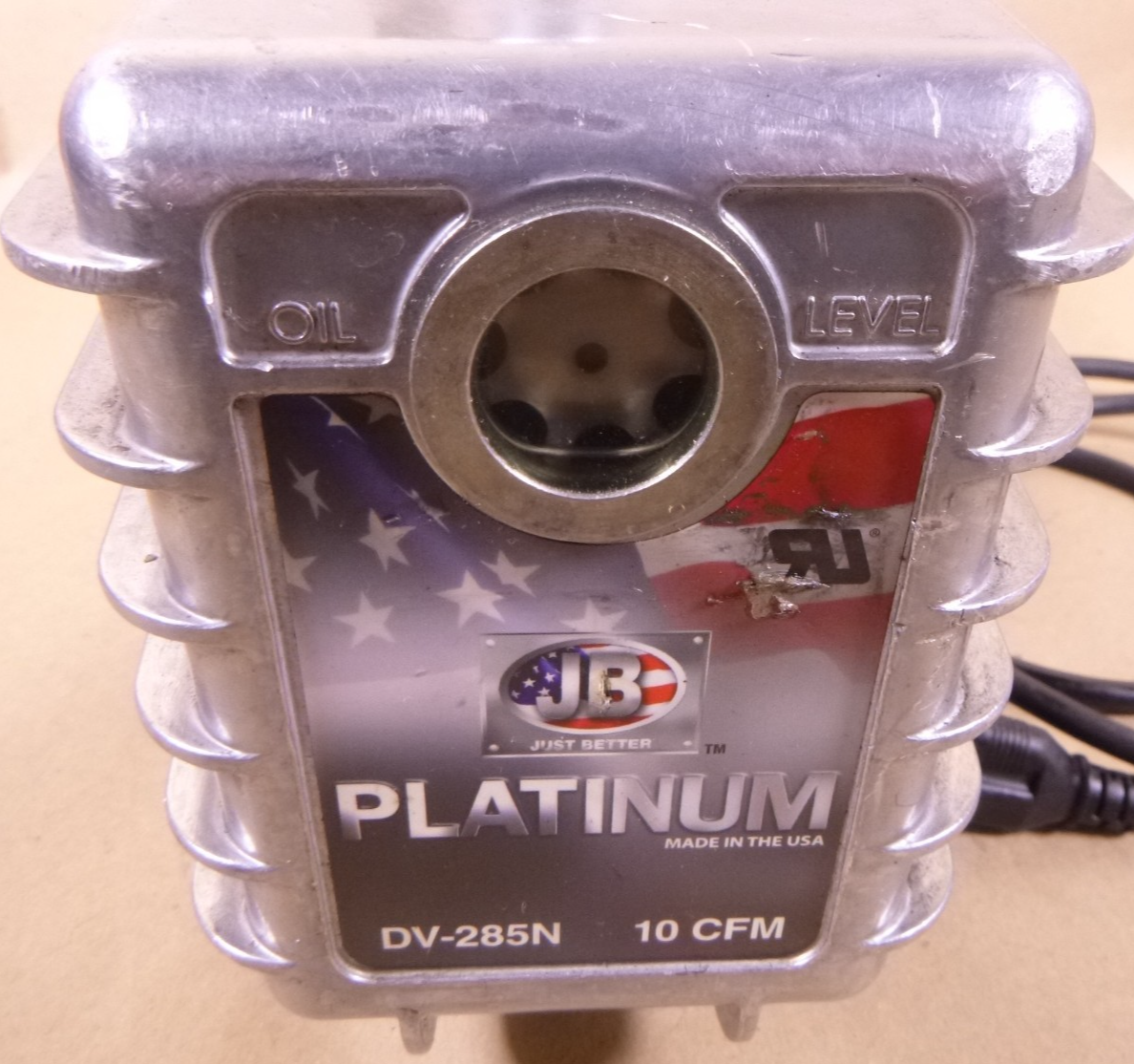 USED JB Industries DV-285N Platinum 10 CFM Vacuum Pump | Industrial Electric Motors, Pumps &amp; Parts