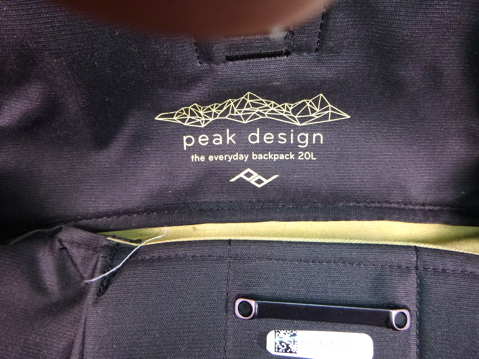 USED Peak Design Everyday Backpack 20L Black Camera Laptop Travel Bag - Very Clean | Industrial MRO Tools and Replacement Industrial Equipment Components