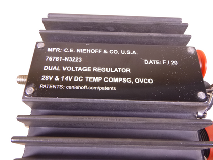 Niehoff N3223 14 &amp; 28 VDC Dual Voltage Regulator 76761-N3223 , 2920-01-628-9570