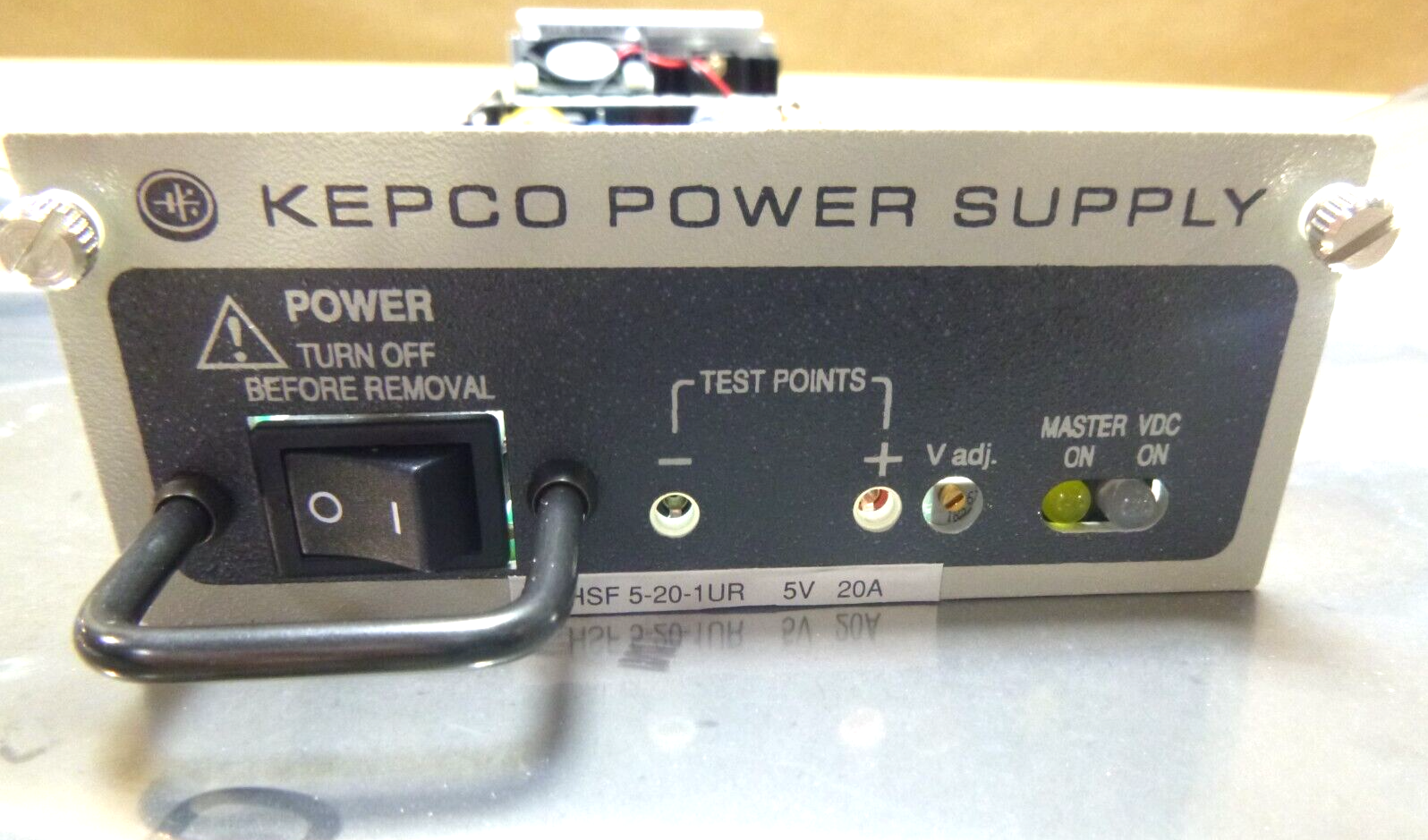 New Kepco HSF5-20-1UR, 5 Volt (Fixed) / 20 Amp / 100 W DC Power Supply Module | Industrial MRO Replacement Parts, Manufacturing Machine Parts &amp; Components, Heavy Equipment Parts Supplier