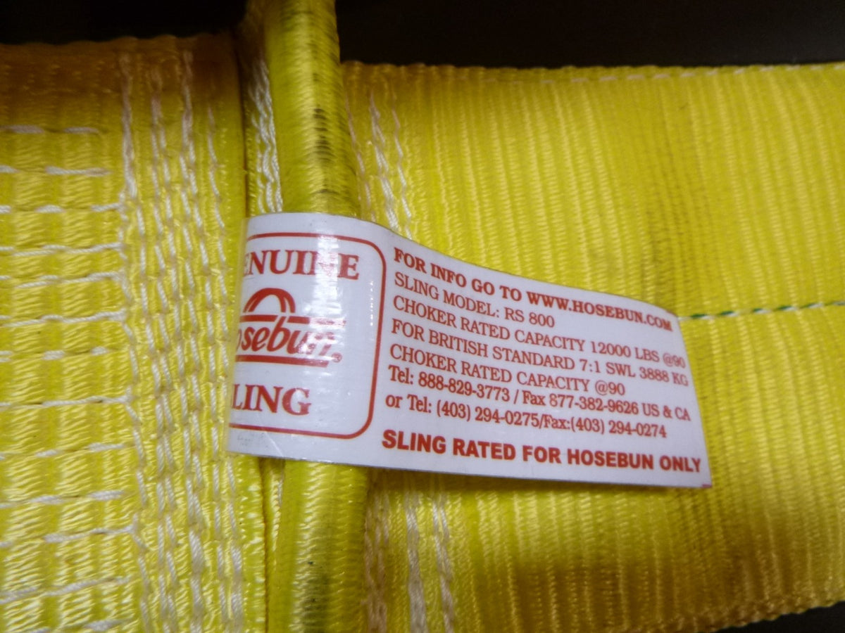 Hosebun 8" Hose Suspension Red Polyurethane Saddle HB800 Yellow Sling RS800 | Industrial MRO Replacement Parts, Manufacturing Machine Parts &amp; Components, Heavy Equipment Parts Supplier