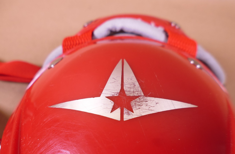 Allstar Top Star LG-TS Catcher's Leg Guards 13.5" (Age 9-12) Red , LG-TS-912 | Industrial MRO Tools and Replacement Industrial Equipment Components