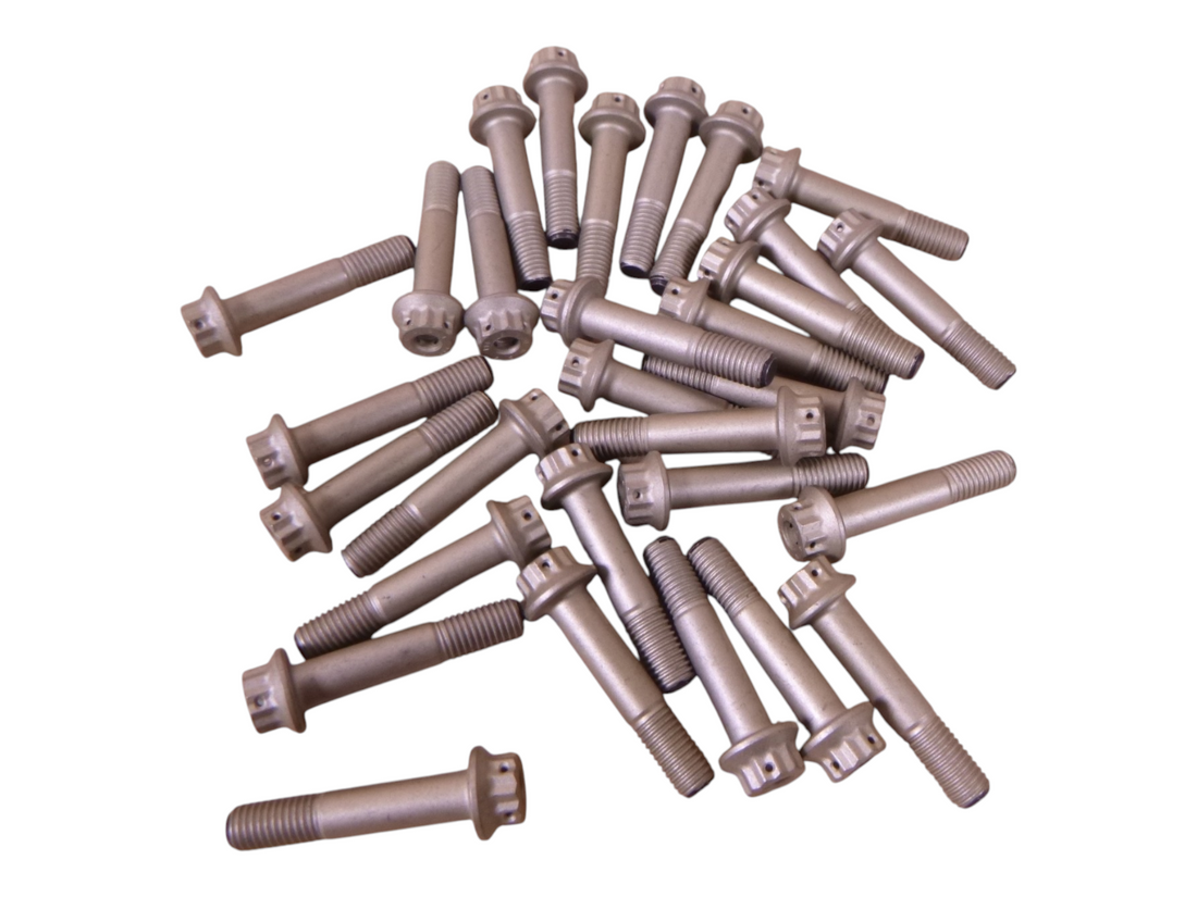 (30 PCS) BACB30US4K12 Drilled 12PT. Bolt , 1/4"-28 x 1.25" , Inconel 718 | Industrial Replacement Nuts &amp; Bolts Distributor and Machinery Screws &amp; Fasteners Supply