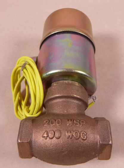 Gould Q4-3T 1/4" Oil 2-Way Valve, 10-400 PSI, 120V, 60Hz