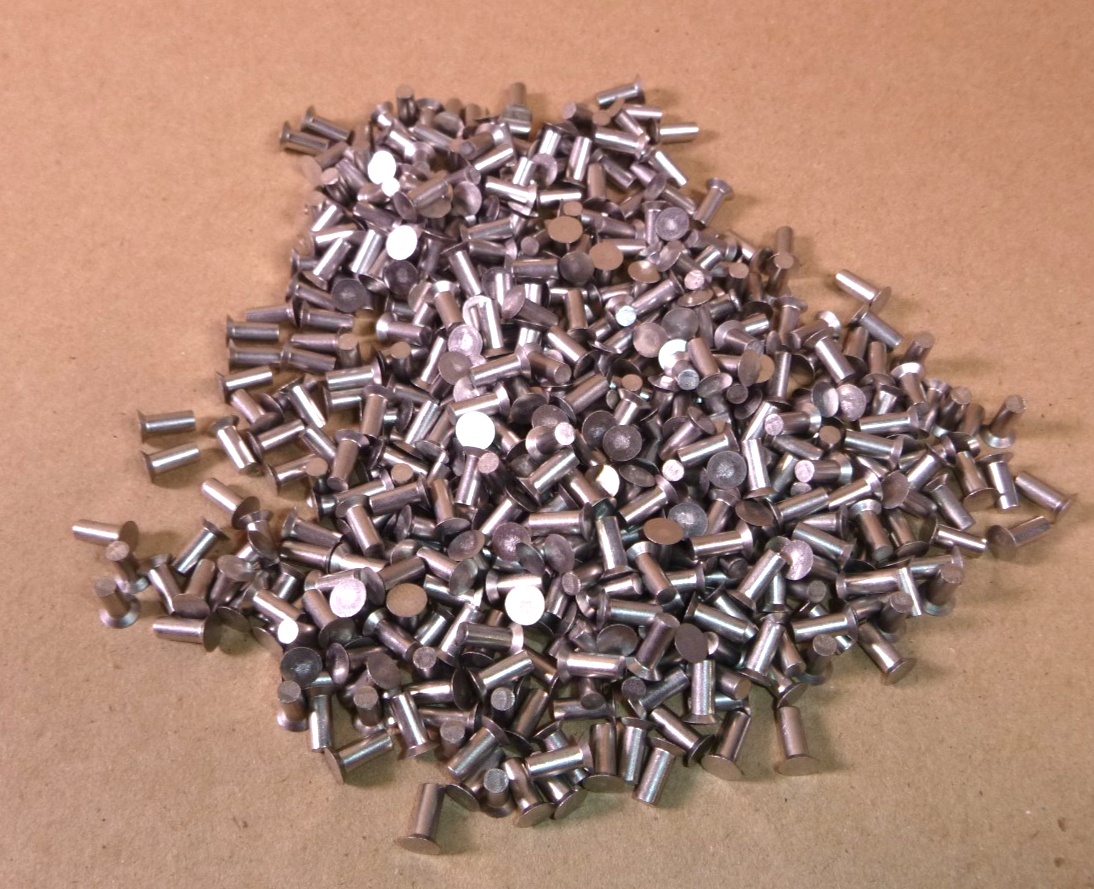 MS9318-100 Monel Countersunk Solid Rivet 1/8" x 5/16" (1/2 Lb. Approx 400 Pcs.) | Industrial Replacement Nuts &amp; Bolts Distributor and Machinery Screws &amp; Fasteners Supply