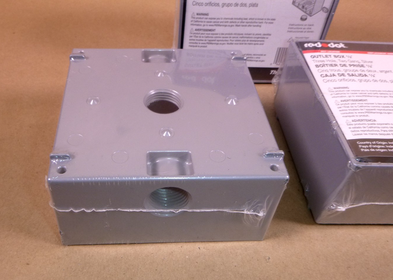 Red Dot 2IH3-1 Two Gang Universal Weatherproof Box 3 Outlets (Lot of 3) | Industrial MRO Replacement Parts, Manufacturing Machine Parts &amp; Components, Heavy Equipment Parts Supplier