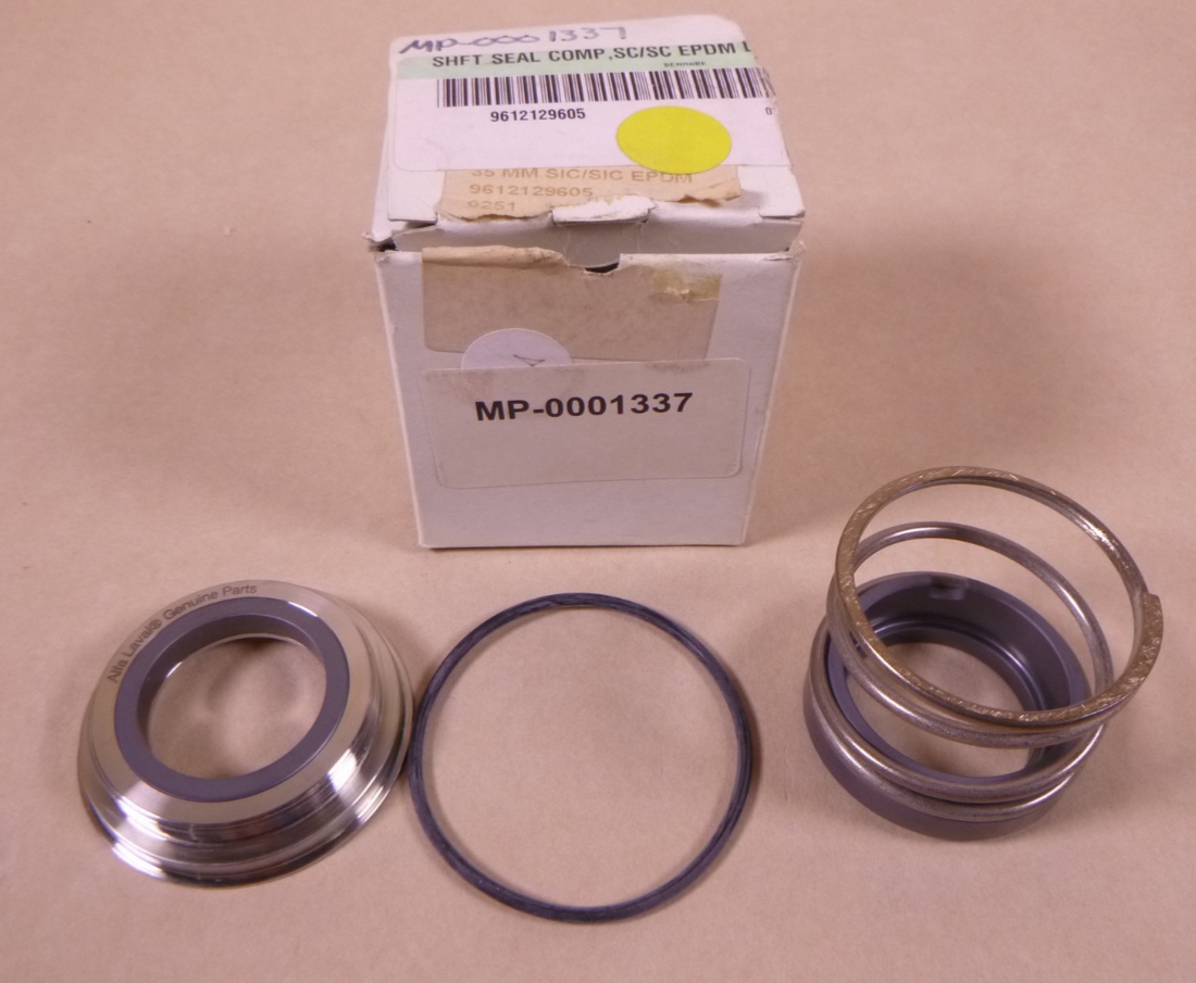 OEM Alfa Laval 9612129605 Shaft Seal SC/SC Single For LKH Pump
